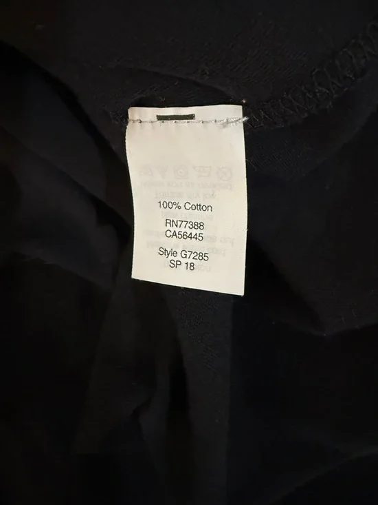 J. Crew Black Open Front 💯% Cotton Lightweight Cardigan - Picture 5 of 5